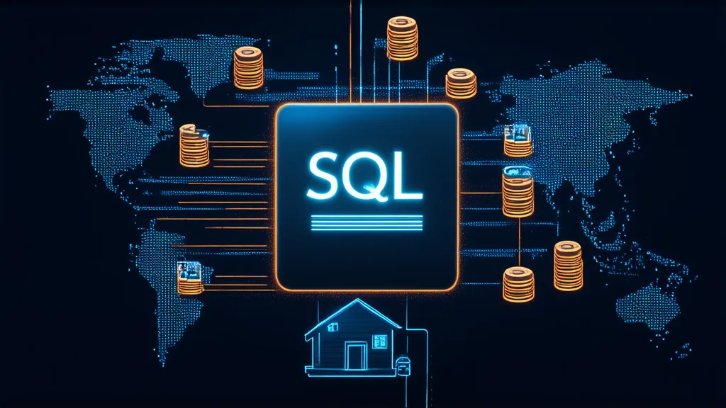 One SQL database engine connecting many data sources: files, databases, a lakehouse and a map